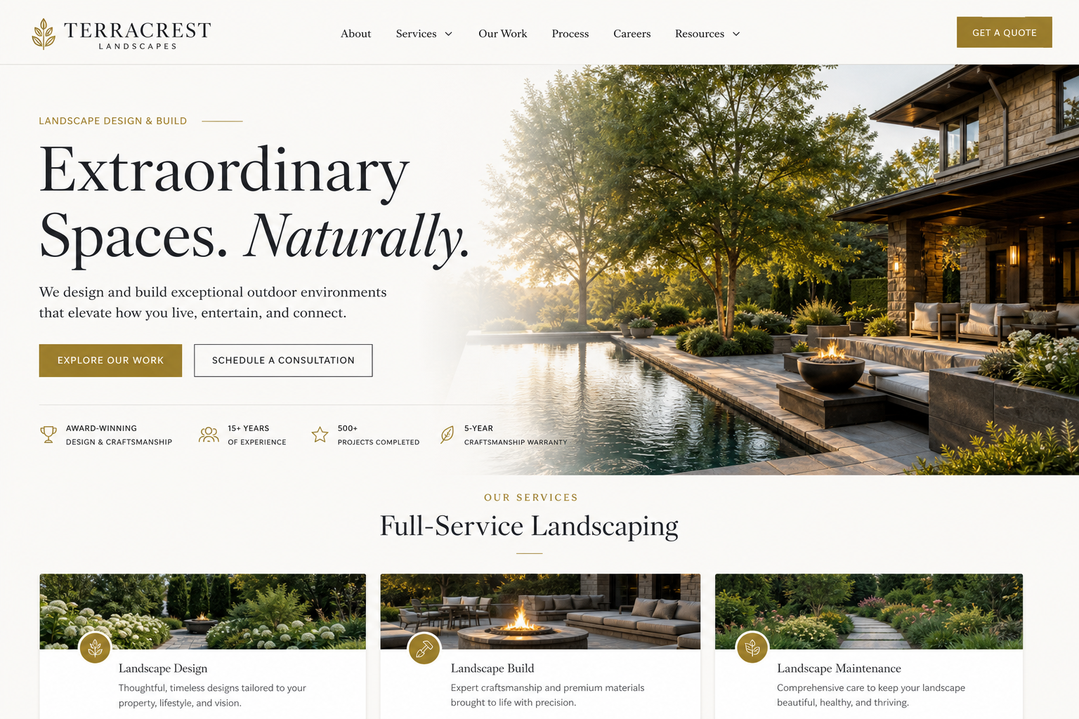 South Landscaping — Landscaping website template