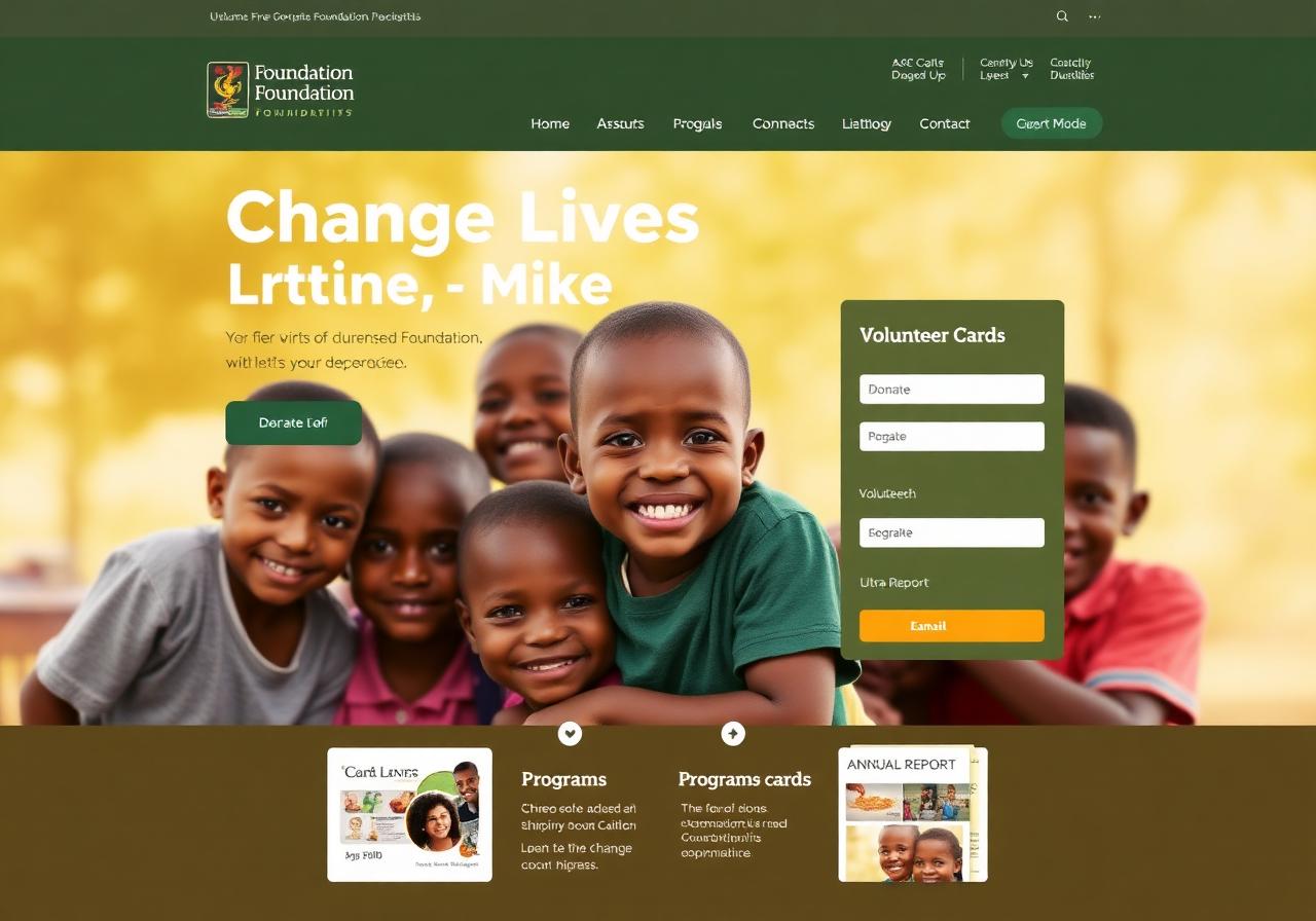 Cedar Non-Profit — Non-Profit website template
