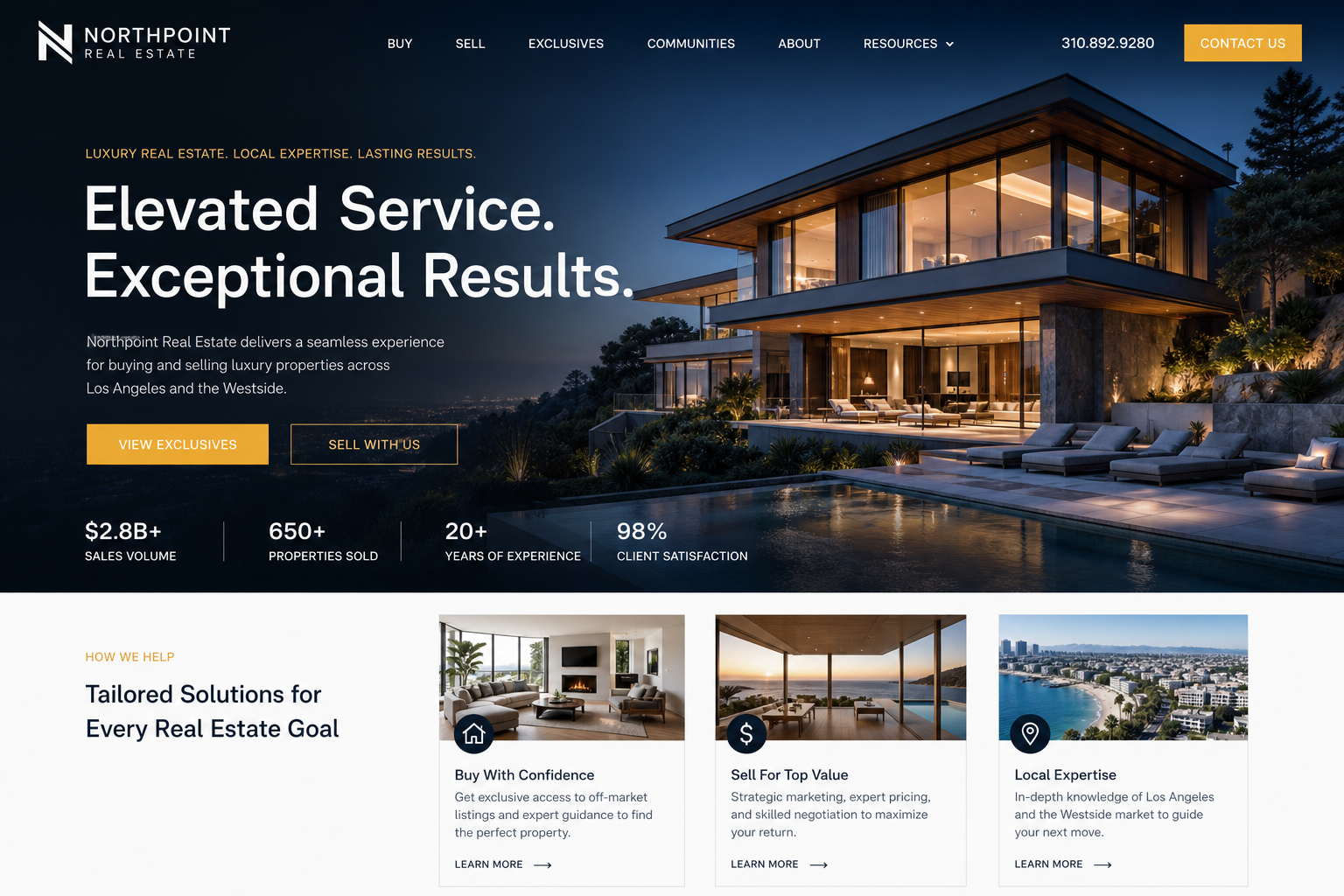 Anchor Real Estate — Real Estate website template