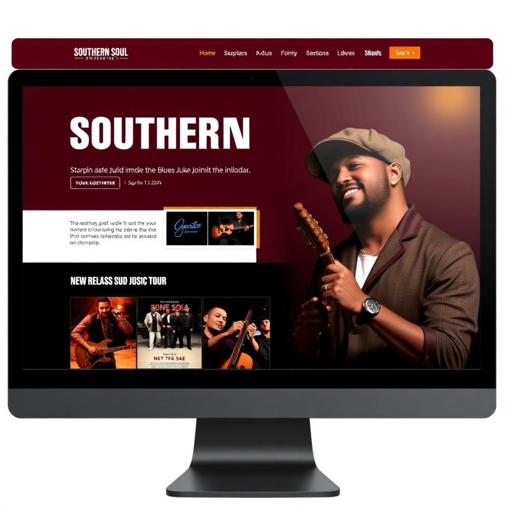 Brew Southern Soul — Southern Soul website template