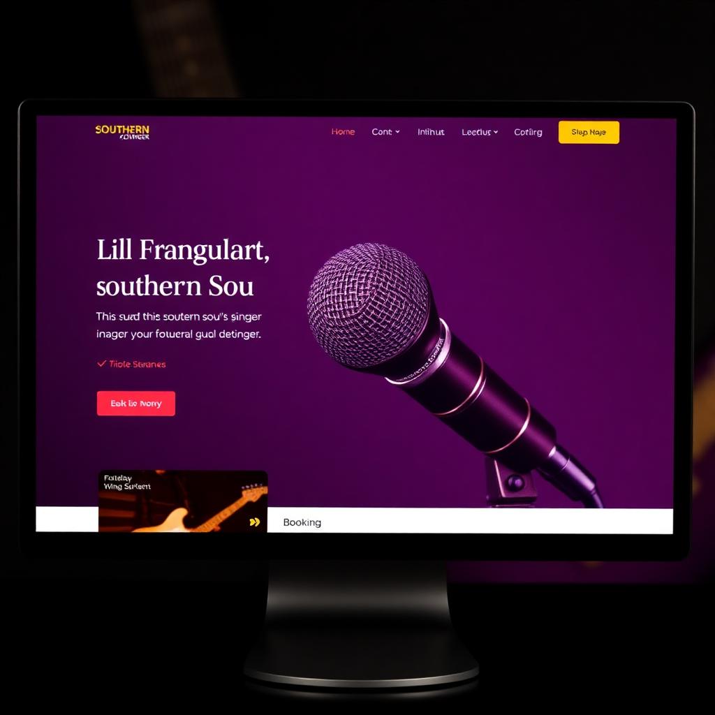 Verde Southern Soul — Southern Soul website template