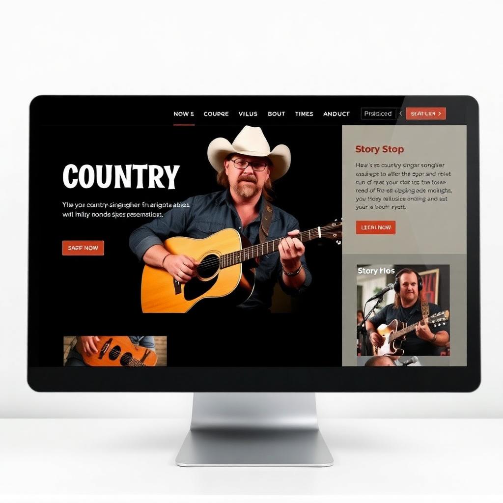 Pulse Country Music — Country Music website template