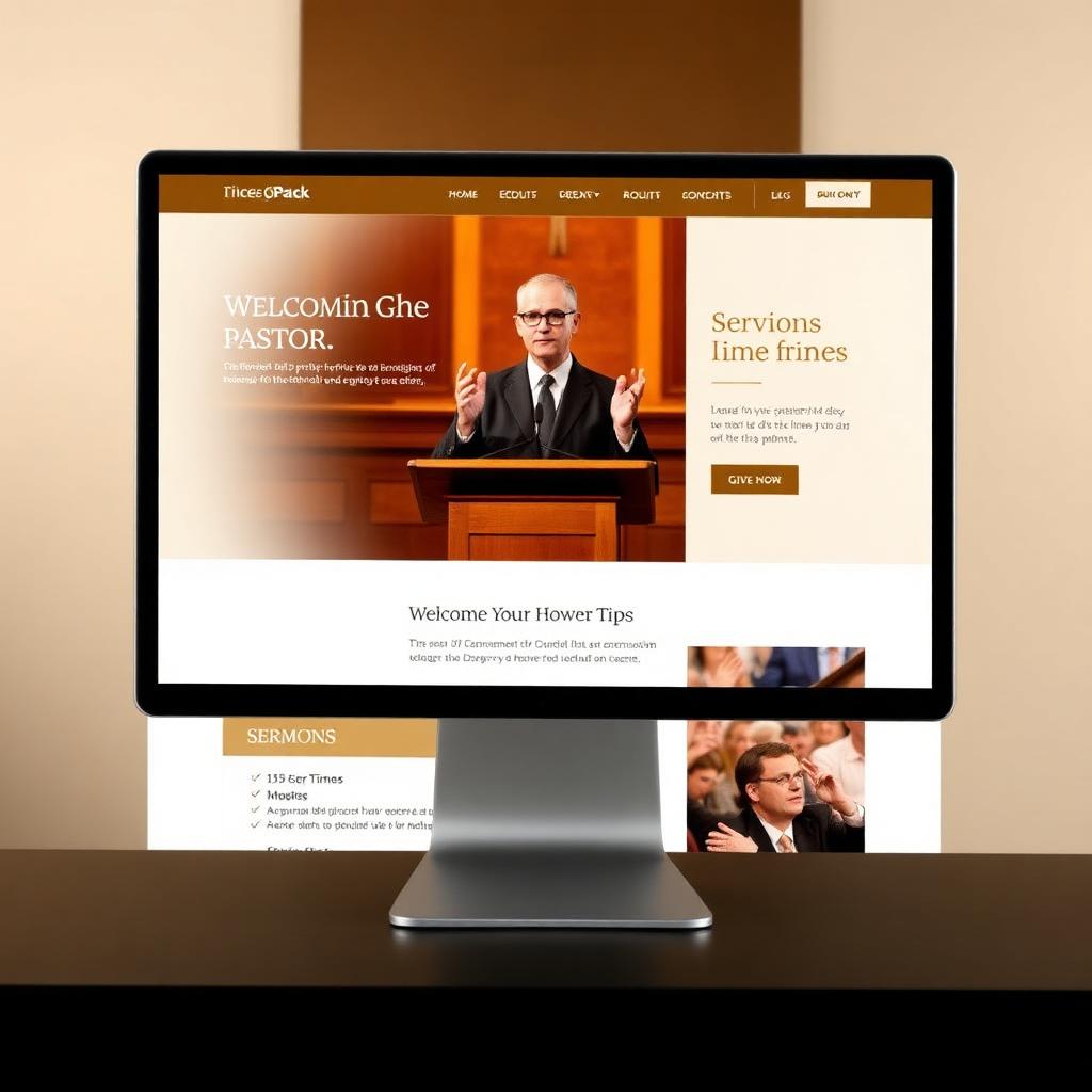 Harbor Minister / Pastor — Minister / Pastor website template