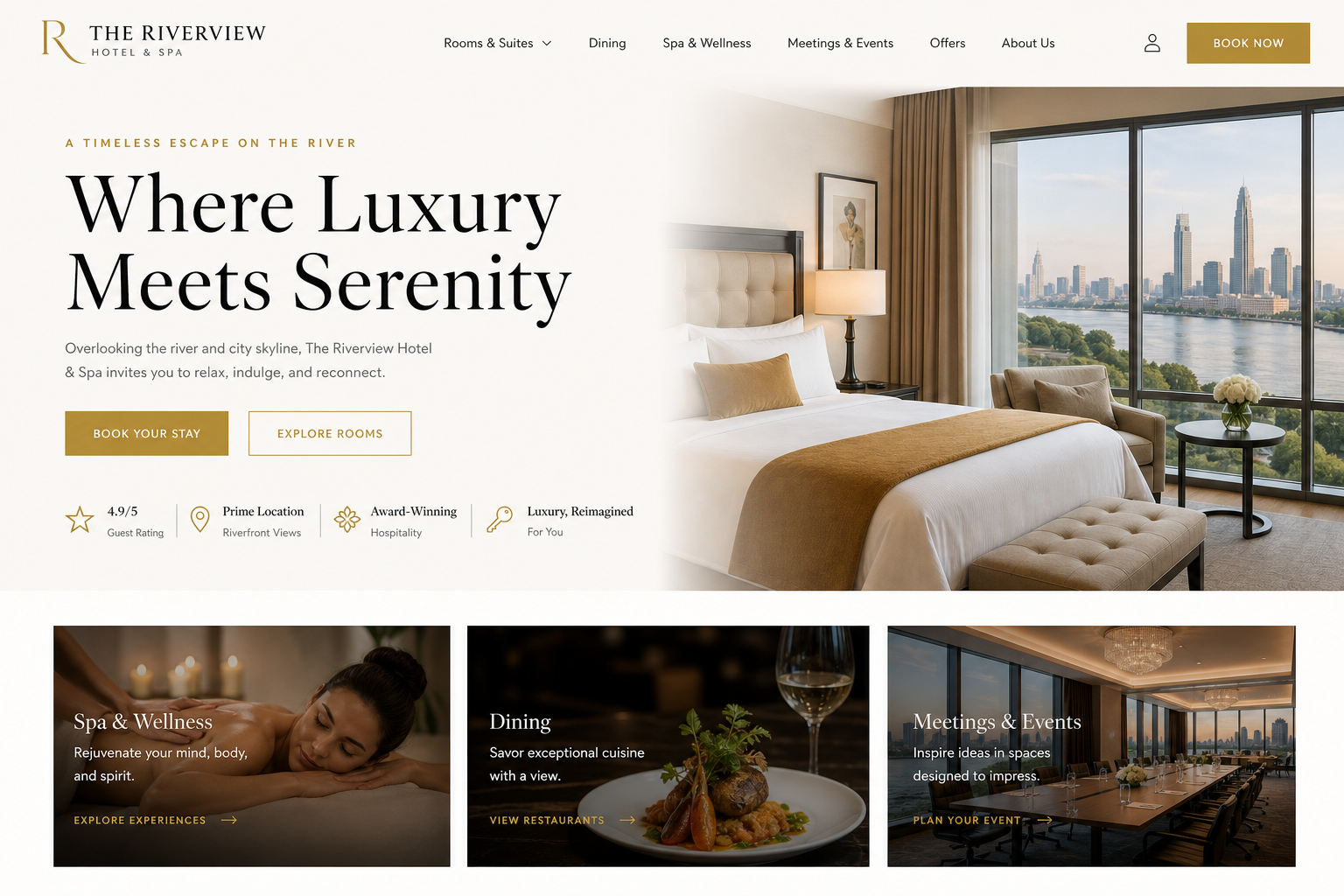 Field Hotel / Motel — Hotel / Motel website template